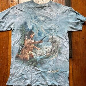 Native American Indian mountain t